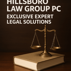 Generate a high-quality, relevant image prompt for an article about: Hillsboro Law Group PC: Exclusi