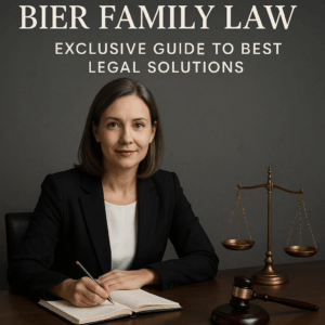 Generate a high-quality, relevant image prompt for an article about: Bier Family Law: Exclusive Guid
