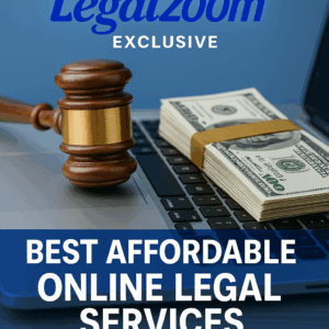 Generate a high-quality, relevant image prompt for an article about: LegalZoom Exclusive: Best Affor