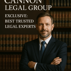 Generate a high-quality, relevant image prompt for an article about: Cannon Legal Group Exclusive: B