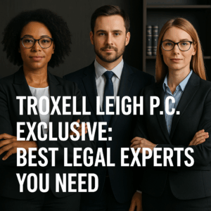 Generate a high-quality, relevant image prompt for an article about: Troxell Leigh P.C Exclusive: Be