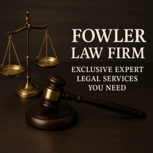 Generate a high-quality, relevant image prompt for an article about: Fowler Law Firm: Exclusive Expe