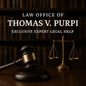 Generate a high-quality, relevant image prompt for an article about: Law Office of Thomas V. Purpi: