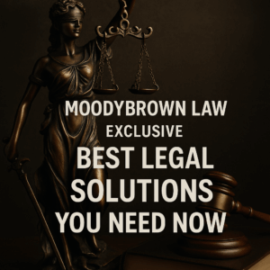 Generate a high-quality, relevant image prompt for an article about: MoodyBrown Law Exclusive: Best