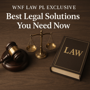 Generate a high-quality, relevant image prompt for an article about: WNF Law PL Exclusive: Best Lega
