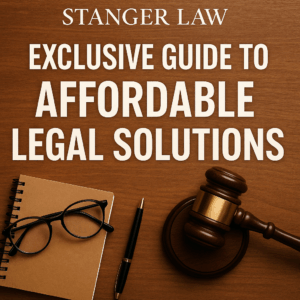 Generate a high-quality, relevant image prompt for an article about: Stanger Law Exclusive Guide to