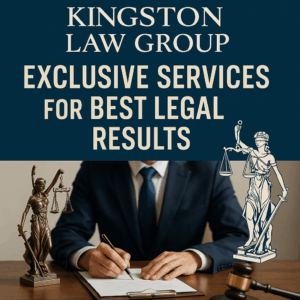 Generate a high-quality, relevant image prompt for an article about: Kingston Law Group Exclusive Se
