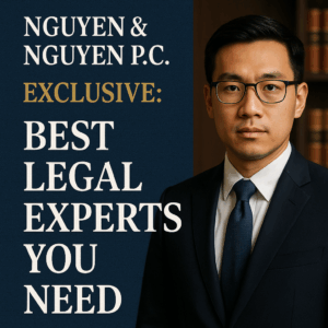 Generate a high-quality, relevant image prompt for an article about: Nguyen & Nguyen P.C Exclusive: