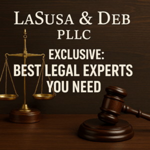 Generate a high-quality, relevant image prompt for an article about: LaSusa & Deb PLLC Exclusive: Be