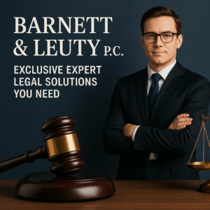 Generate a high-quality, relevant image prompt for an article about: Barnett & Leuty P.C: Exclusive