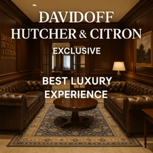 Generate a high-quality, relevant image prompt for an article about: Davidoff Hutcher & Citron Exclu