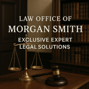 Generate a high-quality, relevant image prompt for an article about: Law Office of Morgan Smith: Exc