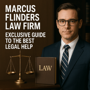 Generate a high-quality, relevant image prompt for an article about: Marcus Flinders Law Firm: Exclu