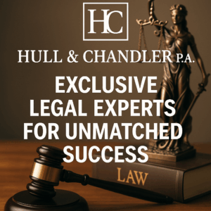 Generate a high-quality, relevant image prompt for an article about: Hull & Chandler P.A Exclusive L