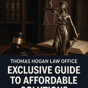 Generate a high-quality, relevant image prompt for an article about: Thomas Hogan Law Office Exclusi
