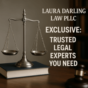 Generate a high-quality, relevant image prompt for an article about: Laura Darling Law PLLC Exclusiv