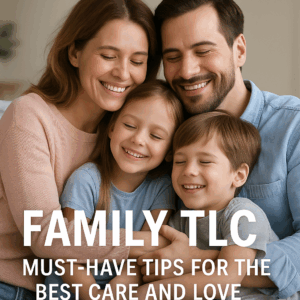 Generate a high-quality, relevant image prompt for an article about: Family TLC: Must-Have Tips for