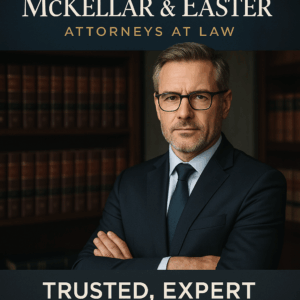 Generate a high-quality, relevant image prompt for an article about: McKellar & Easter Attorneys at