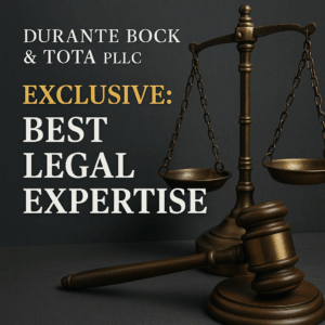 Generate a high-quality, relevant image prompt for an article about: Durante Bock & Tota PLLC Exclus