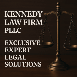 Generate a high-quality, relevant image prompt for an article about: Kennedy Law Firm PLLC: Exclusiv